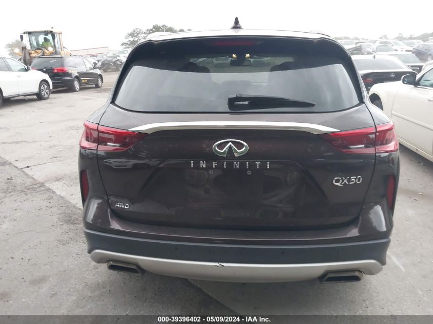 2020 Infiniti Qx50 Luxe Awd VIN: 3PCAJ5M31LF101234 Lot: 39396402