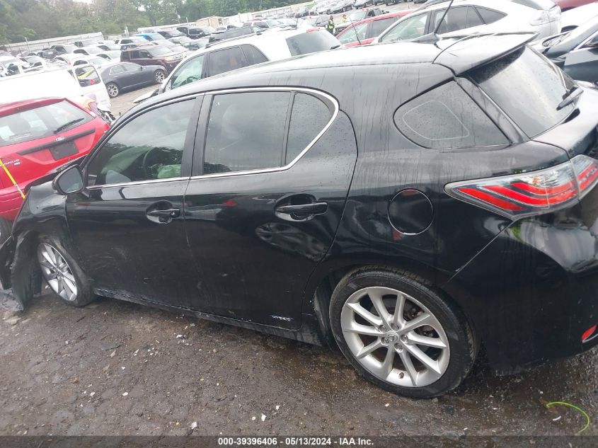 2013 Lexus Ct 200H VIN: JTHKD5BH0D2148381 Lot: 39396406