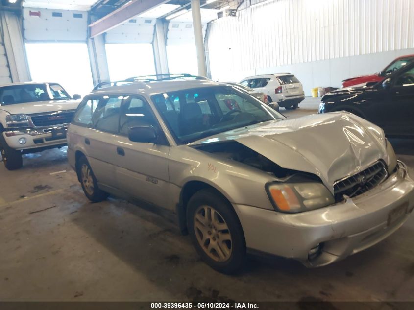 2004 Subaru Outback VIN: 4S3BH675147610847 Lot: 39396435