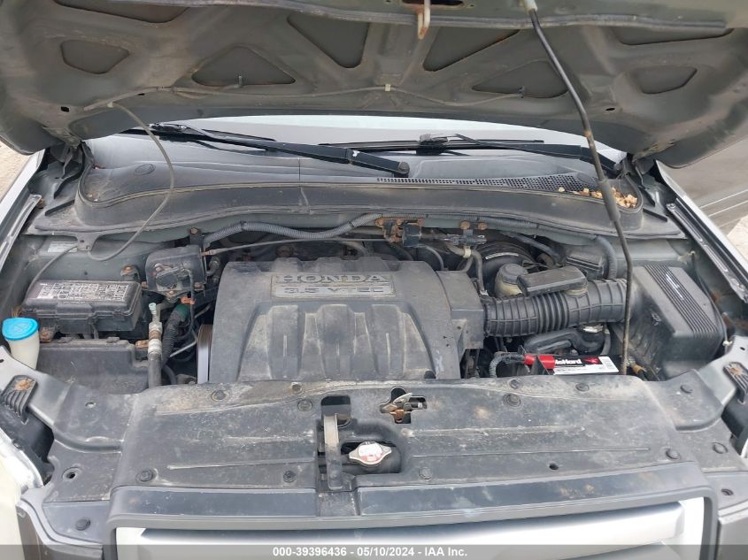 2008 Honda Pilot Ex-L VIN: 5FNYF18578B025613 Lot: 39396436