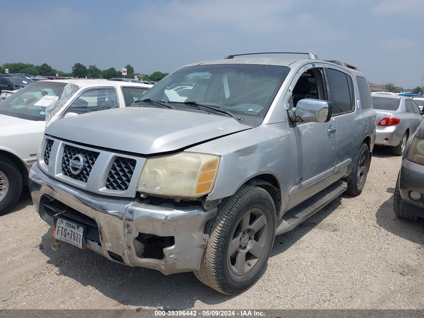 2005 Nissan Armada Se VIN: 5N1AA08A65N719967 Lot: 39396442