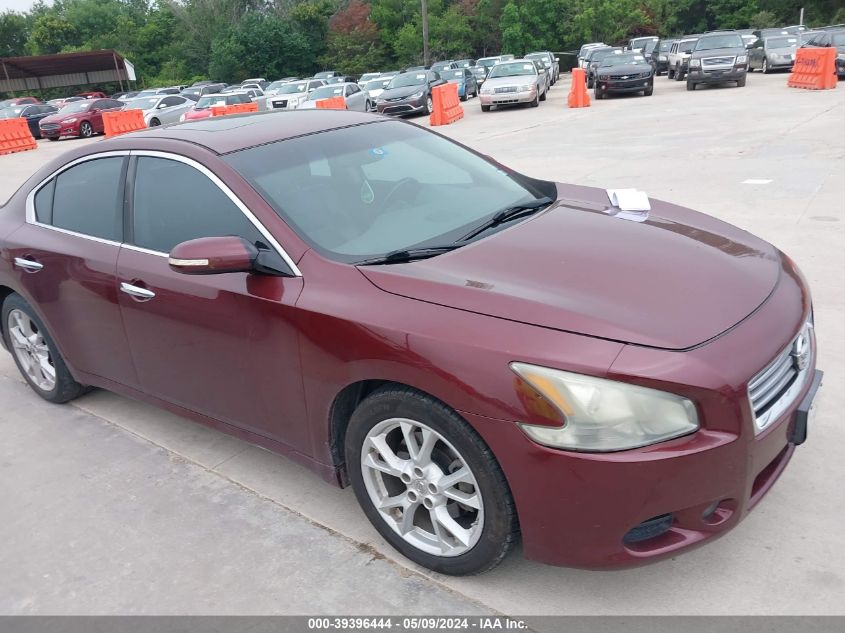 2012 Nissan Maxima 3.5 Sv VIN: 1N4AA5AP3CC833939 Lot: 39396444