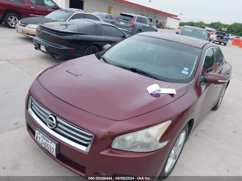 2012 Nissan Maxima 3.5 Sv VIN: 1N4AA5AP3CC833939 Lot: 39396444