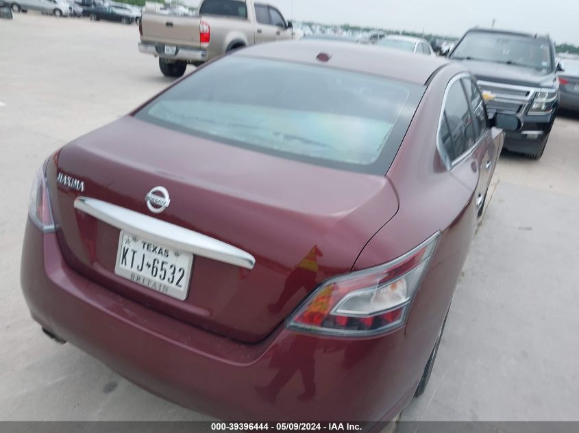 2012 Nissan Maxima 3.5 Sv VIN: 1N4AA5AP3CC833939 Lot: 39396444