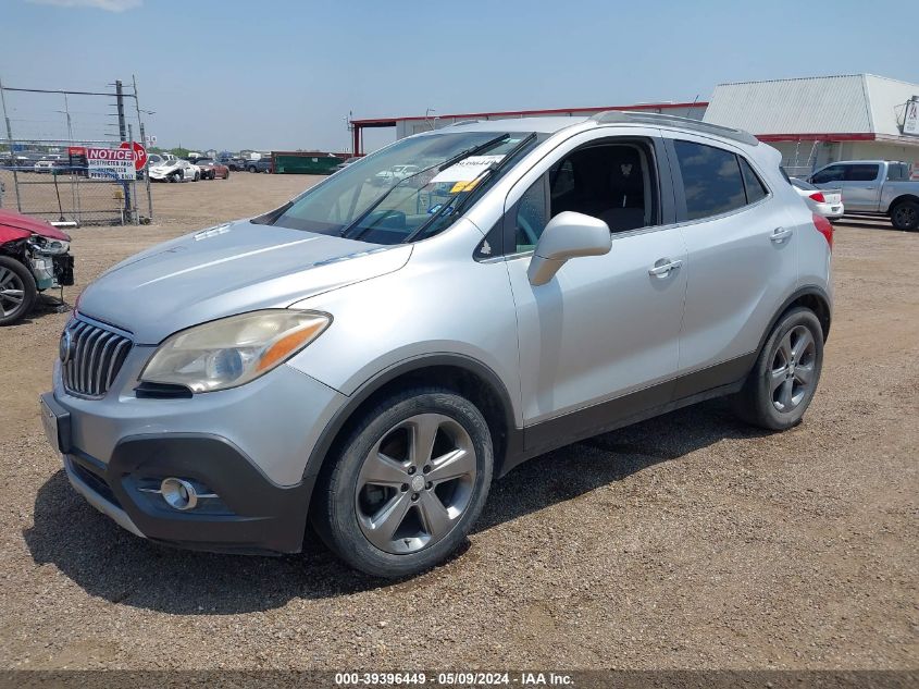 2013 Buick Encore Convenience VIN: KL4CJBSB5DB124600 Lot: 39396449