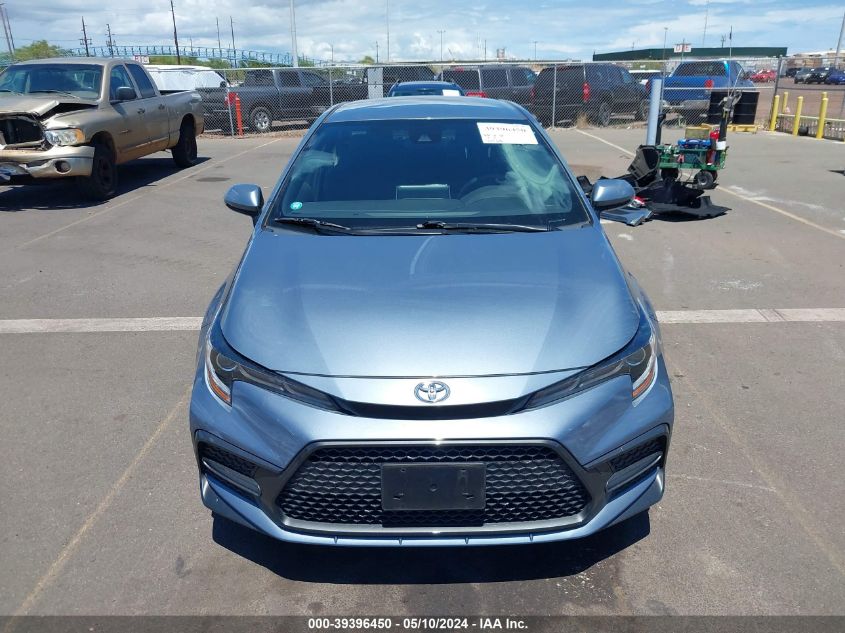 2020 Toyota Corolla Se VIN: JTDS4RCE1LJ015923 Lot: 39396450