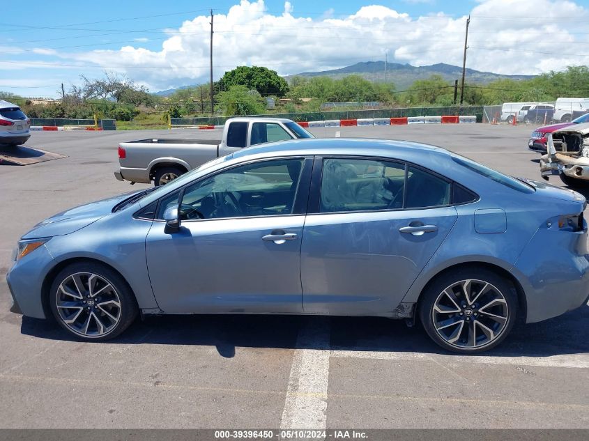 2020 Toyota Corolla Se VIN: JTDS4RCE1LJ015923 Lot: 39396450