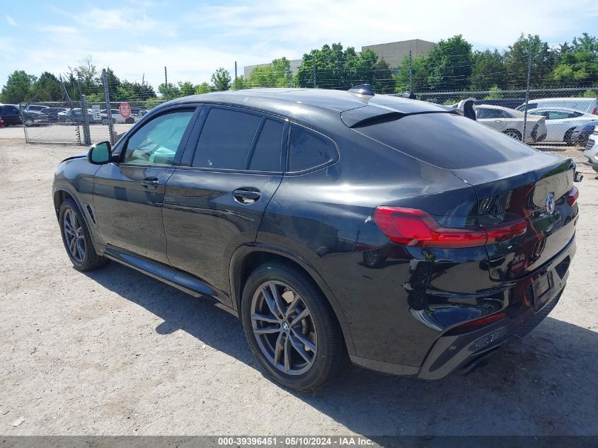 2020 BMW X4 M40I VIN: 5UX2V5C0XL9C04096 Lot: 39396451