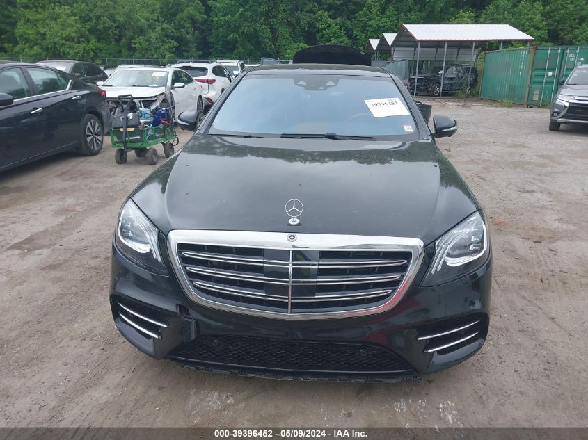 2018 Mercedes-Benz S 560 4Matic VIN: WDDUG8GB0JA377559 Lot: 39396452