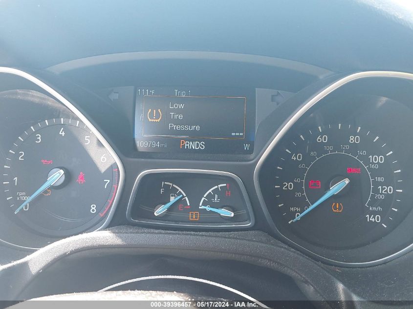 2016 Ford Focus Se VIN: 1FADP3F2XGL343176 Lot: 39396457