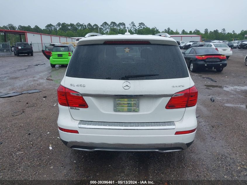 2015 Mercedes-Benz Gl 450 4Matic VIN: 4JGDF6EE9FA527833 Lot: 39396461