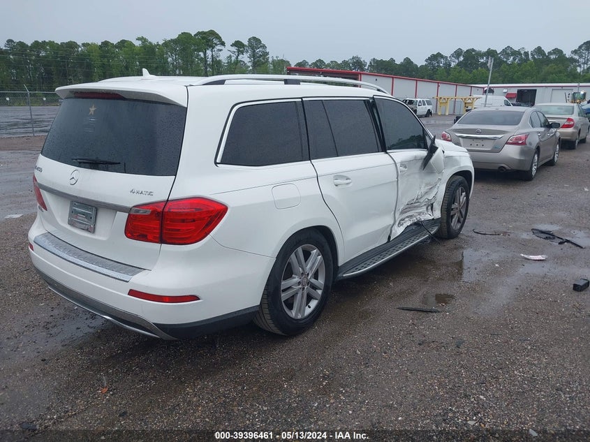 2015 Mercedes-Benz Gl 450 4Matic VIN: 4JGDF6EE9FA527833 Lot: 39396461