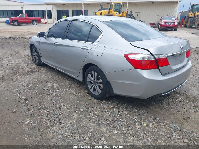 2014 Honda Accord Lx VIN: 1HGCR2F36EA130156 Lot: 39396470