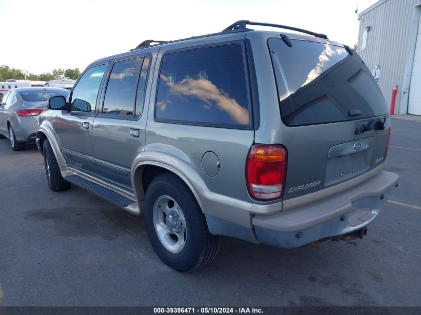 2001 Ford Explorer Eddie Bauer VIN: 1FMDU84P61ZA39308 Lot: 39396471