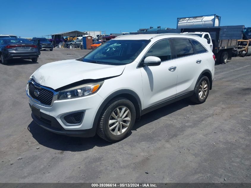 2017 Kia Sorento 2.4L Lx VIN: 5XYPG4A35HG234327 Lot: 39396614