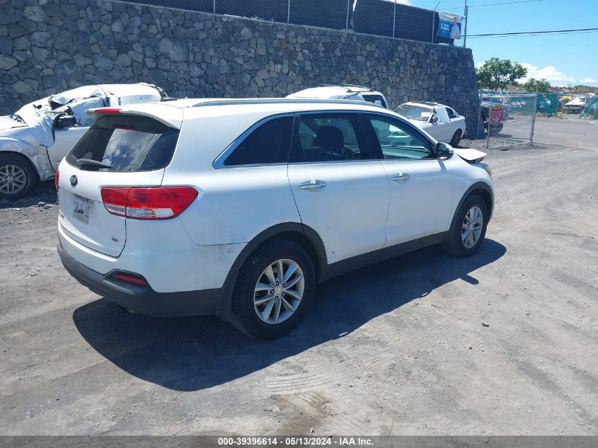 2017 Kia Sorento 2.4L Lx VIN: 5XYPG4A35HG234327 Lot: 39396614