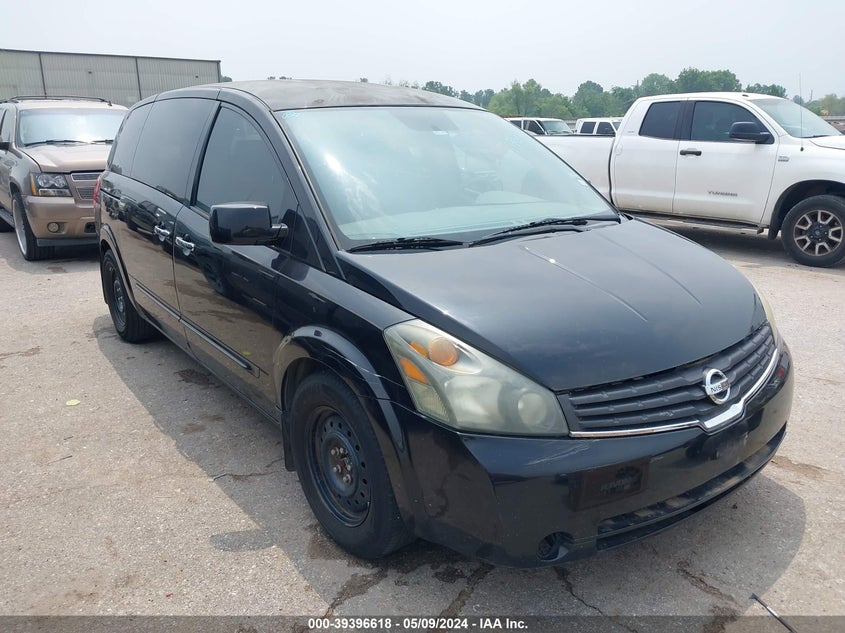2007 Nissan Quest 3.5 VIN: 5N1BV28U97N104220 Lot: 39396618
