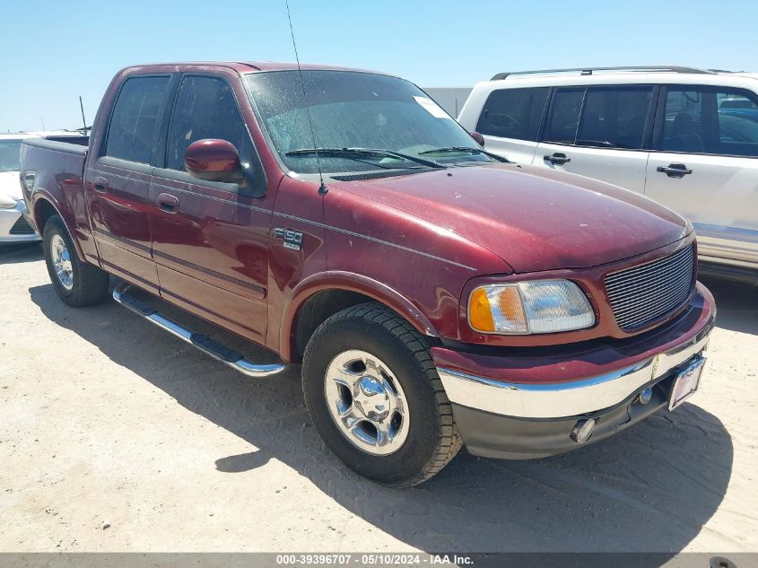 2003 Ford F-150 Lariat/Xlt VIN: 1FTRW07693KC11903 Lot: 39396707