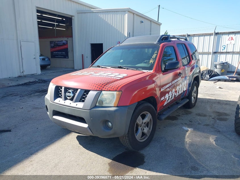 2007 Nissan Xterra Se VIN: 5N1AN08U07C545939 Lot: 39396871