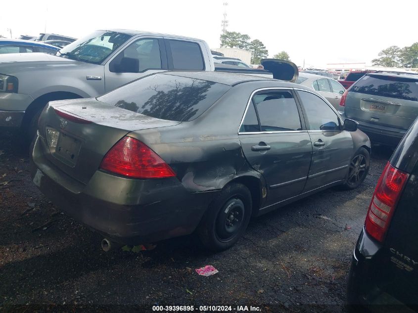 2007 Honda Accord 2.4 Ex VIN: 1HGCM56777A081278 Lot: 39396895