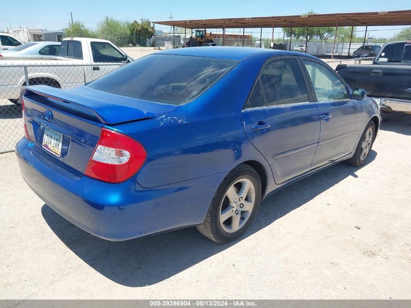 2003 Toyota Camry Se VIN: JTDBE32K930144631 Lot: 39396904