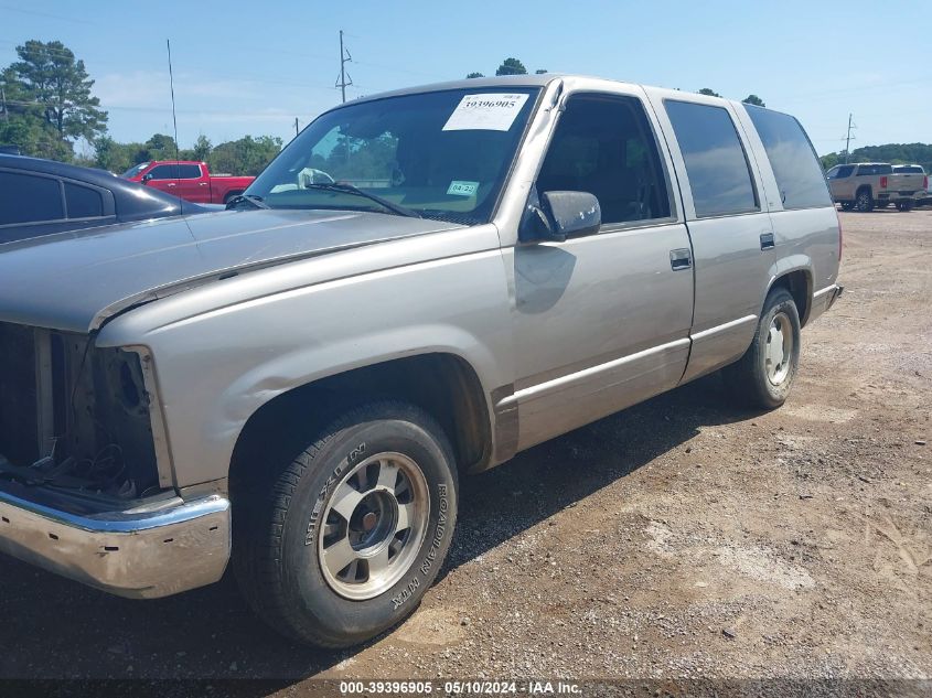 1999 Chevrolet Tahoe Lt VIN: 1GNEC13R6XJ543605 Lot: 39396905