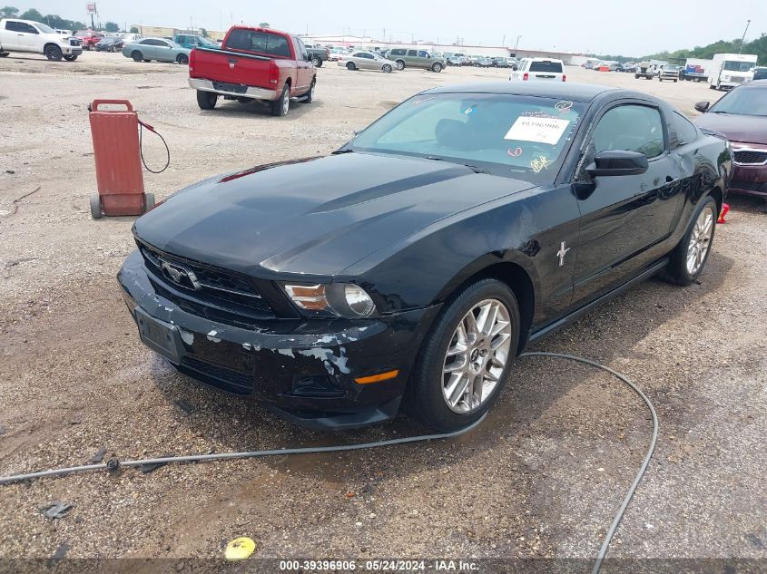 2012 Ford Mustang V6 Premium VIN: 1ZVBP8AM3C5249160 Lot: 39396906