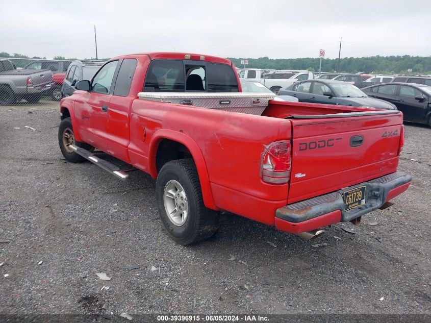 2001 Dodge Dakota Slt/Sport VIN: 1B7GG22N11S108034 Lot: 39396915