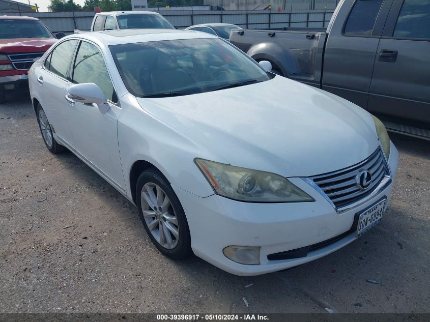 2010 Lexus Es 350 VIN: JTHBK1EG1A2392490 Lot: 39396917