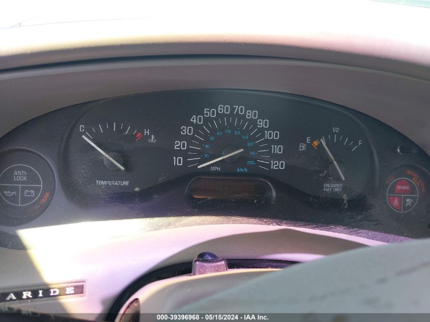 1998 Buick Century Custom Cmi VIN: 2G4WS52M5W1501220 Lot: 39396968