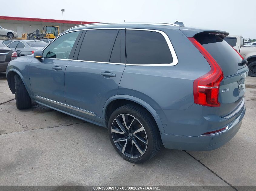 2023 Volvo Xc90 B6 Plus 7-Seater VIN: YV4062PN3P1909539 Lot: 39396970