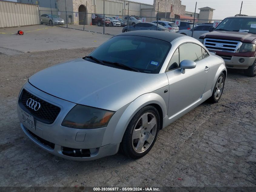 2001 Audi Tt VIN: TRUWT28N711022754 Lot: 39396977