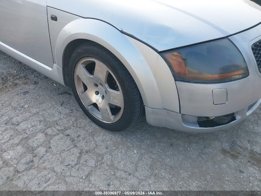 2001 Audi Tt VIN: TRUWT28N711022754 Lot: 39396977