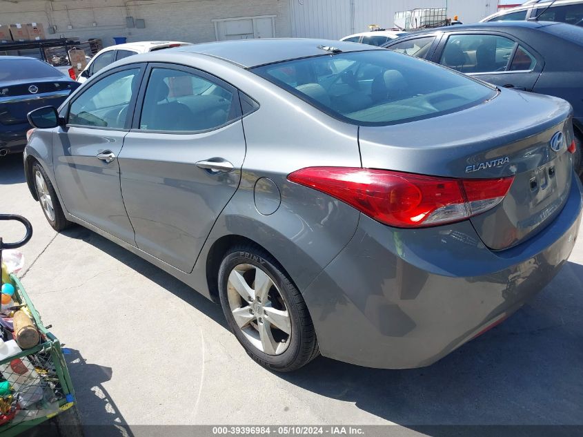 2013 Hyundai Elantra Gls VIN: 5NPDH4AE1DH373200 Lot: 39396984