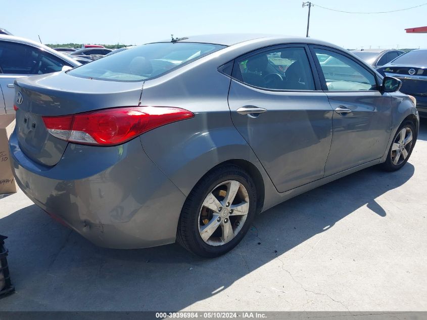 2013 Hyundai Elantra Gls VIN: 5NPDH4AE1DH373200 Lot: 39396984