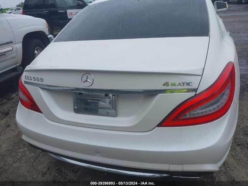 2014 Mercedes-Benz Cls 550 4Matic VIN: WDDLJ9BB8EA124876 Lot: 39396993