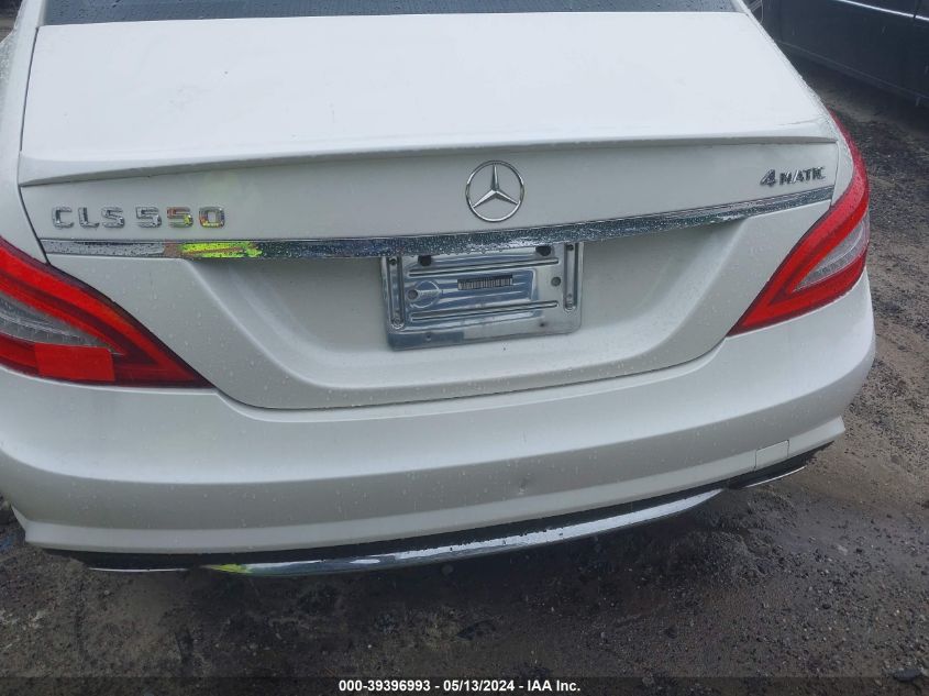 2014 Mercedes-Benz Cls 550 4Matic VIN: WDDLJ9BB8EA124876 Lot: 39396993