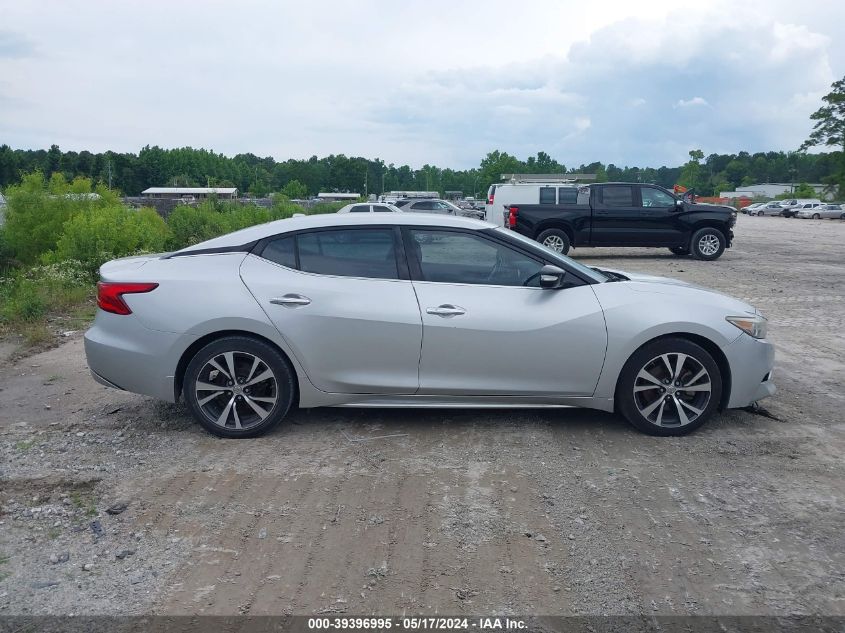 2016 Nissan Maxima 3.5 Sv VIN: 1N4AA6AP4GC403851 Lot: 39396995