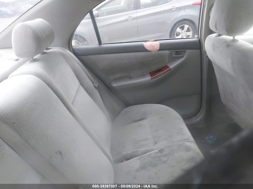 2003 Toyota Corolla Le VIN: JTDBR32E030028877 Lot: 39397007