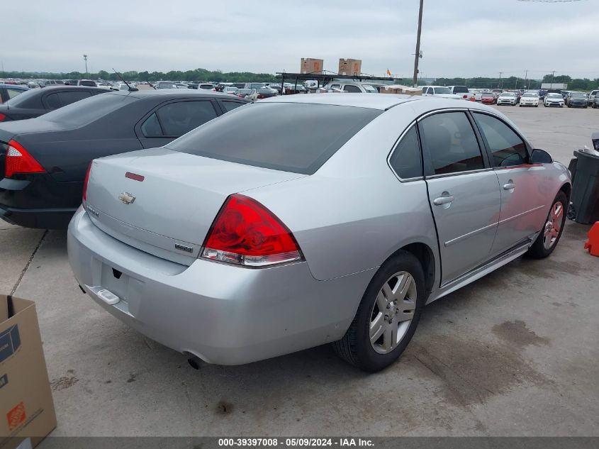 2012 Chevrolet Impala Lt VIN: 2G1WG5E38C1321405 Lot: 40251800