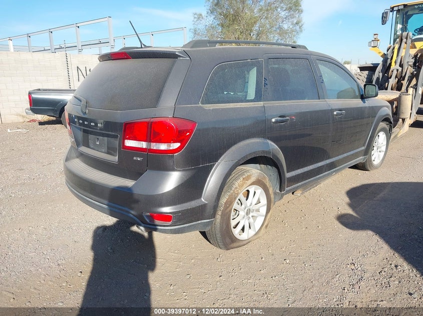 Vin: 3c4pddbg3gt175960, lot: 39882152, dodge journey sxt 20164