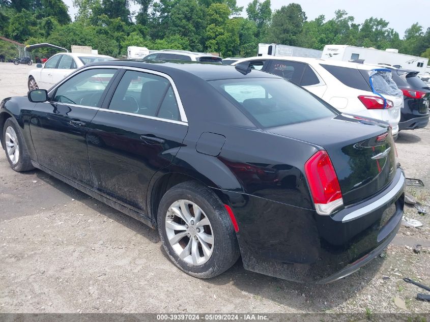 2015 Chrysler 300 Limited VIN: 2C3CCAAG5FH810609 Lot: 39397024