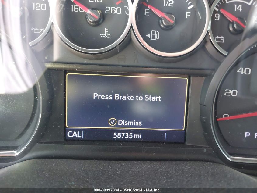 2020 CHEVROLET SILVERADO 1500 4WD  SHORT BED LT - 3GCUYDED3LG186288