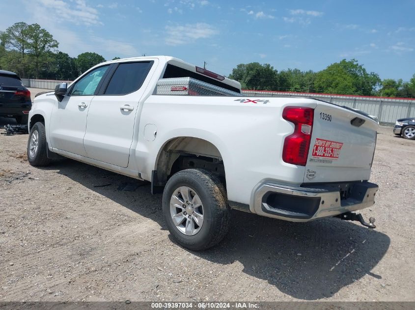 2020 CHEVROLET SILVERADO 1500 4WD  SHORT BED LT - 3GCUYDED3LG186288