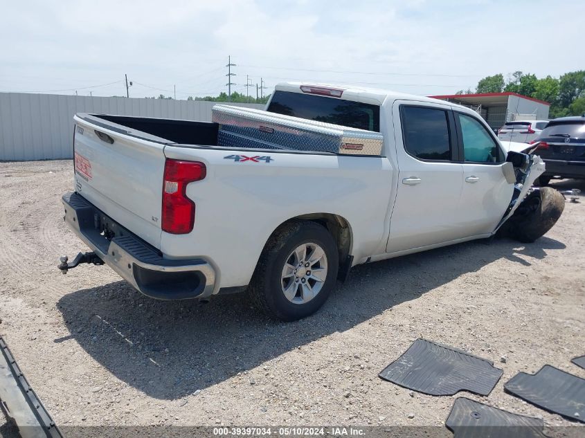 2020 CHEVROLET SILVERADO 1500 4WD  SHORT BED LT - 3GCUYDED3LG186288