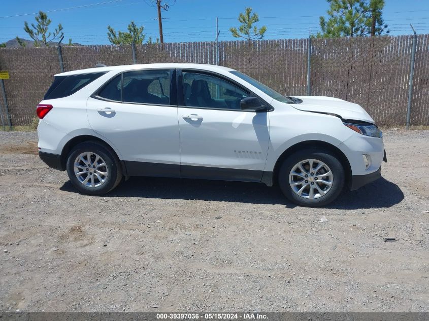 2018 Chevrolet Equinox Ls VIN: 2GNAXHEV3J6217223 Lot: 39397036