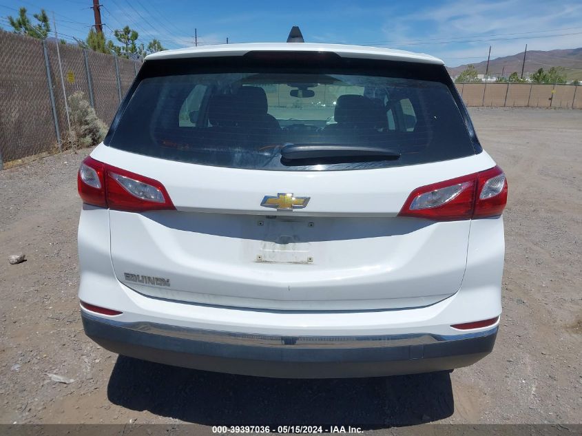 2018 Chevrolet Equinox Ls VIN: 2GNAXHEV3J6217223 Lot: 39397036