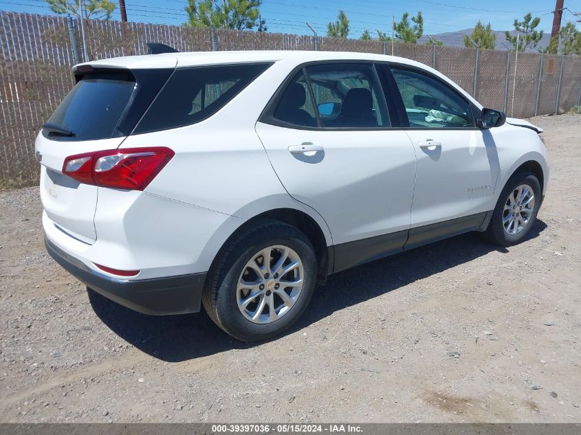 2018 Chevrolet Equinox Ls VIN: 2GNAXHEV3J6217223 Lot: 39397036