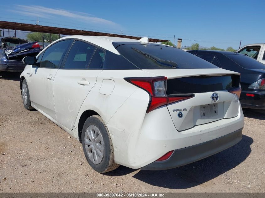 2020 Toyota Prius Le VIN: JTDKARFU9L3111329 Lot: 39397042