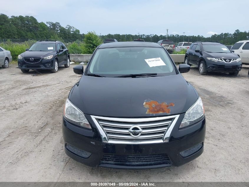 2014 Nissan Sentra Sv VIN: 3N1AB7AP0EY250616 Lot: 39397049